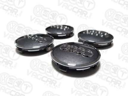 Gray caps 69 mm wheels center for Audi