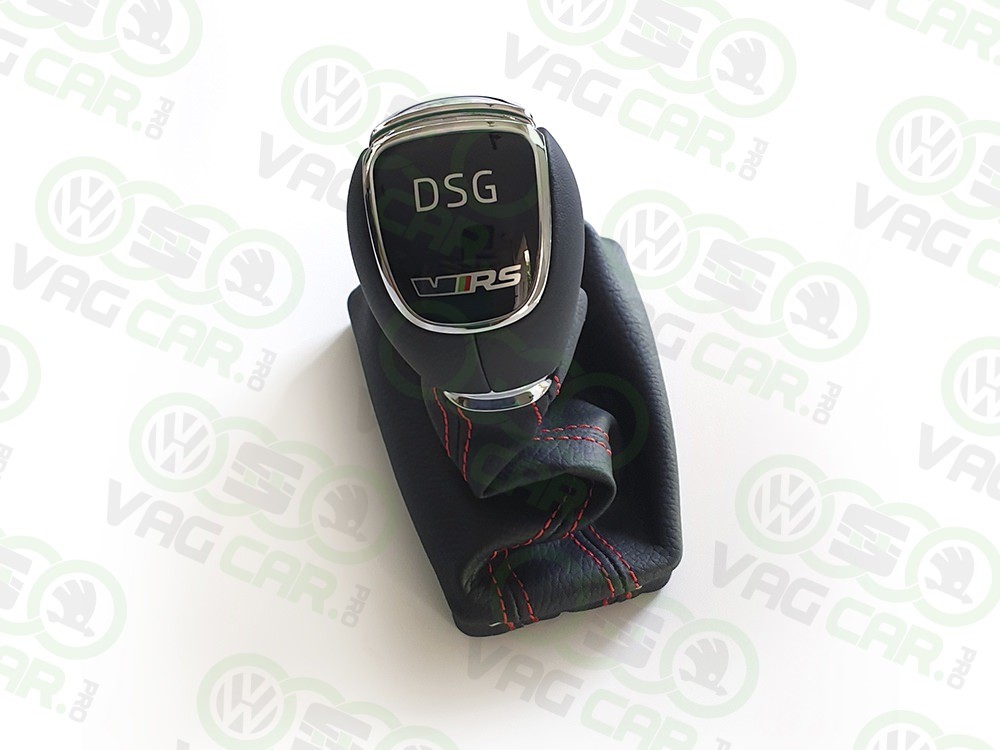 DSG Gear Knob Skoda Octavia 3 VRS - Red Stitching
