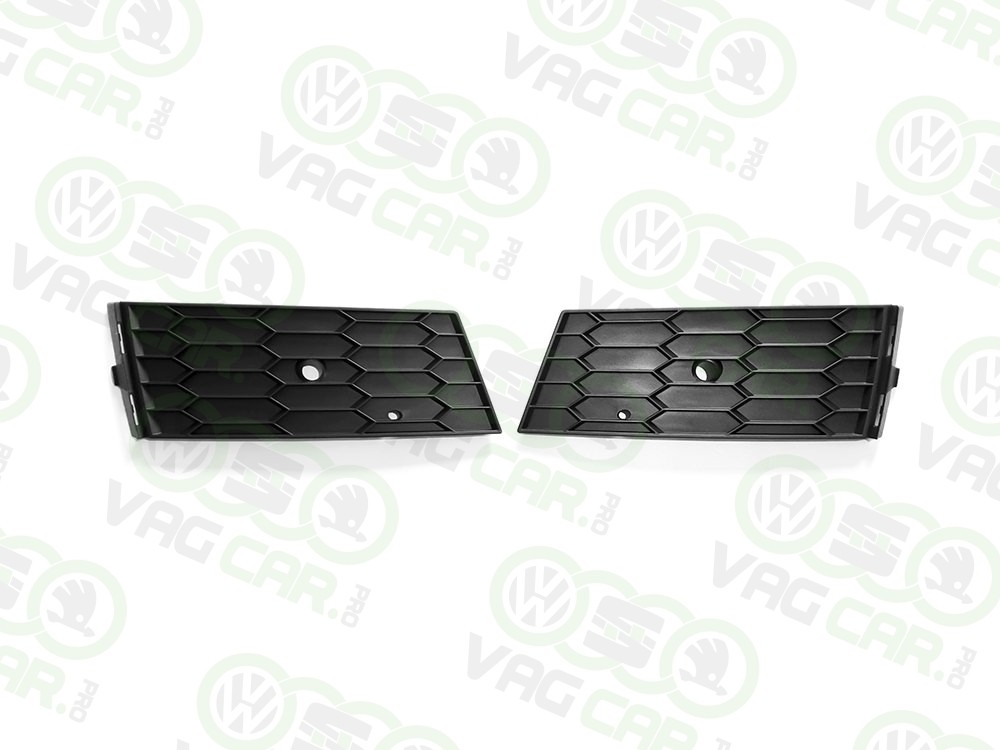 Front bumper side grilles for parking sensors, Skoda Octavia 3 - RS Restyling Facelift