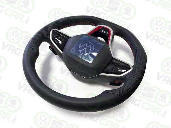 Volkswagen Golf 8 GTI Clubsport Edition 45 leather steering wheel