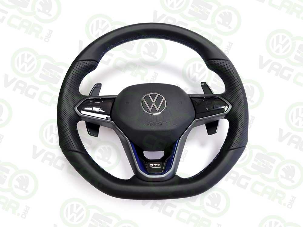 Original Sports leather steering wheel Volkswagen Golf 8 R