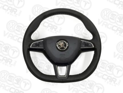 Steering wheel for Skoda Octavia 3 - RS Gray thread
