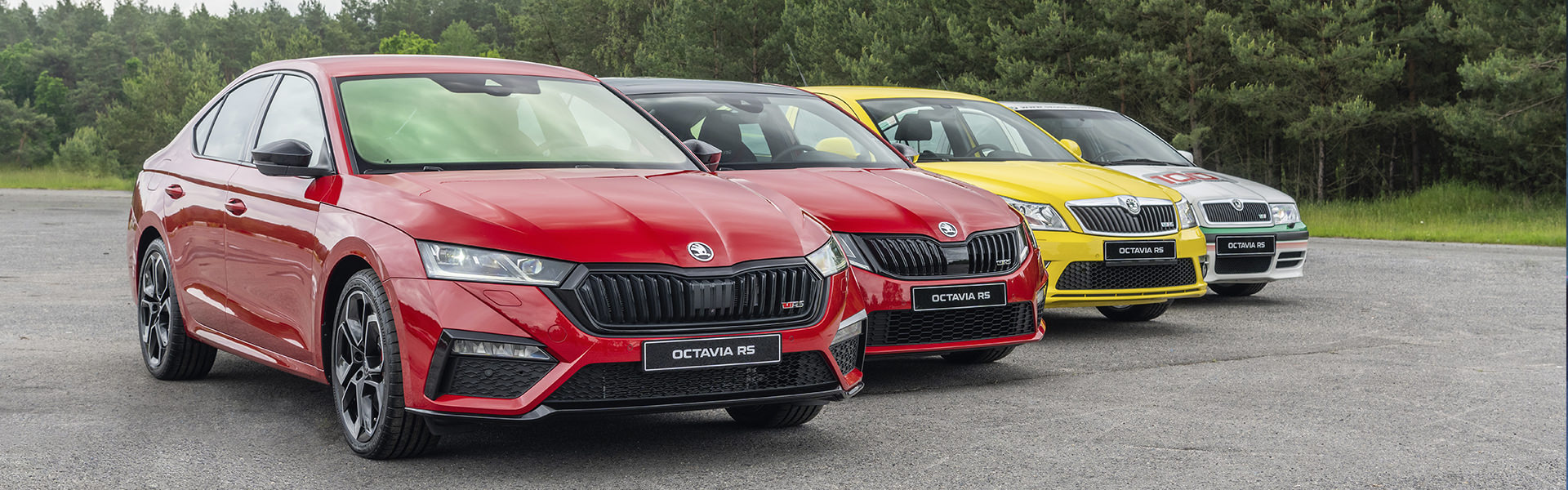 Skoda Octavia VRS 1 2 3 4