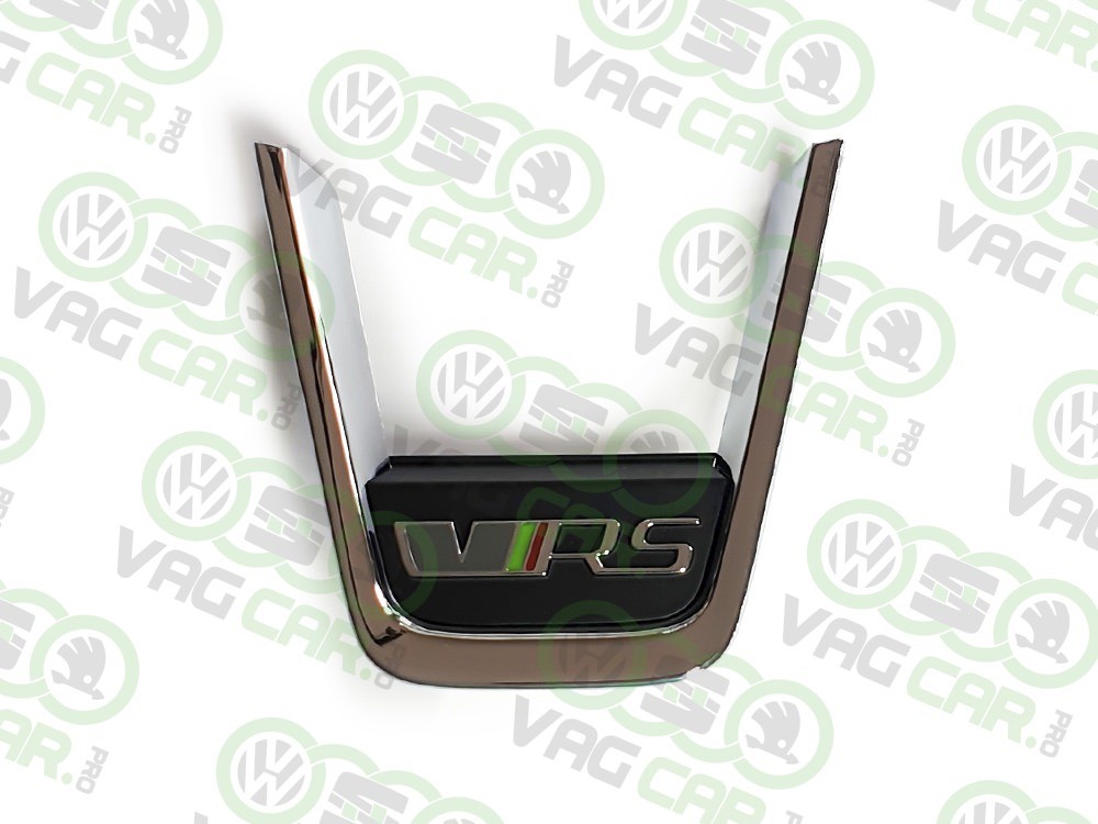 Vrs logo for sport steering wheel for Skoda Octavia
